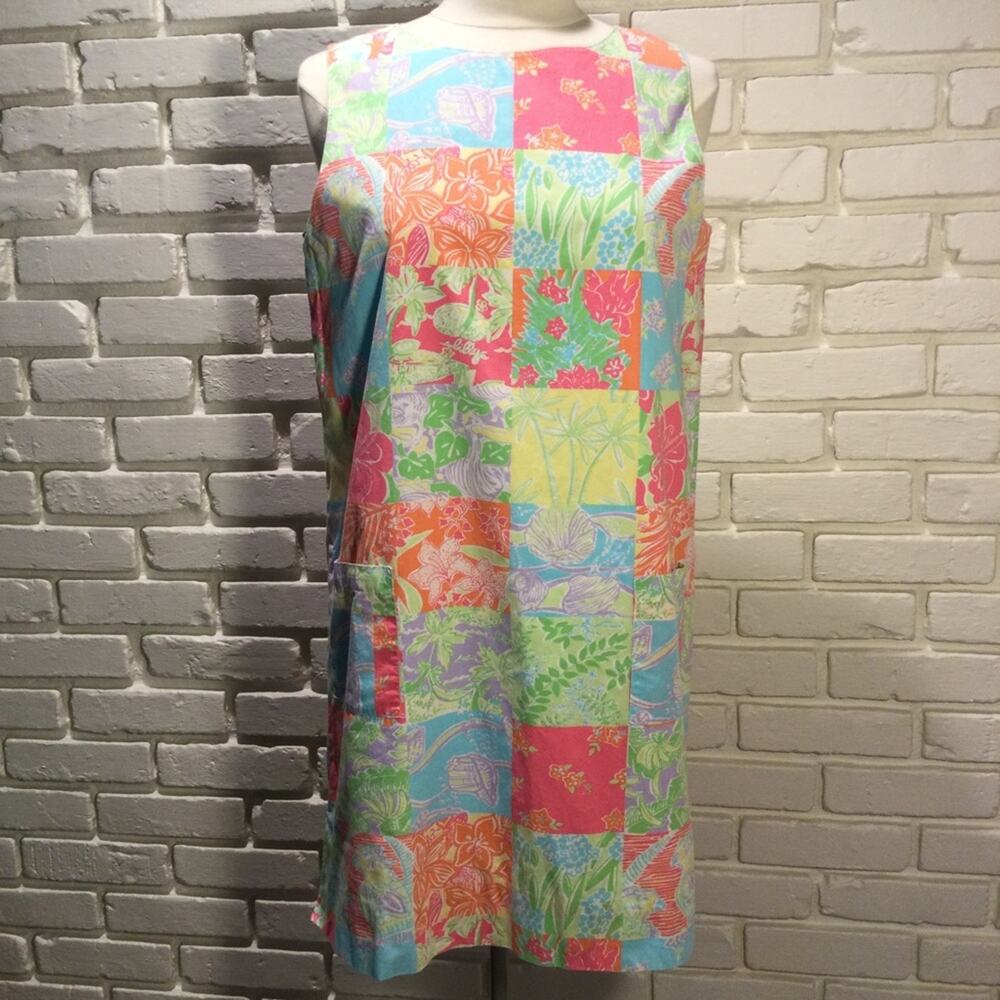 Lilly Pulitzer Multicolor Patchwork Dress